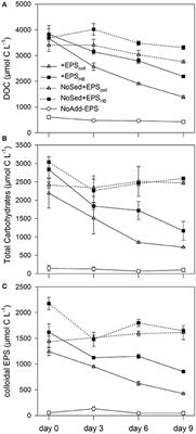 Different Types of Diatom-Derived Extracellular Polymeric Substances Drive Changes in Heterotrophic Bacterial Communities from Intertidal Sediments